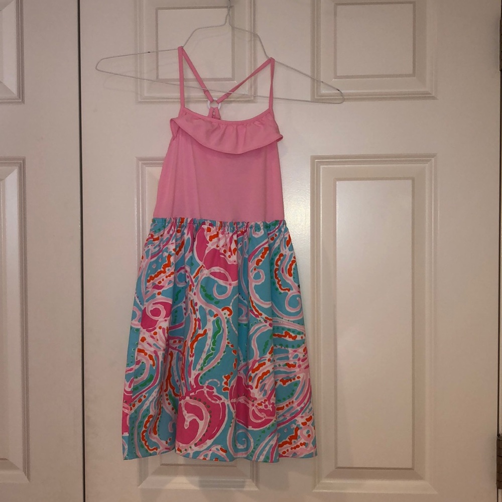 pretty aqua colored girls dress